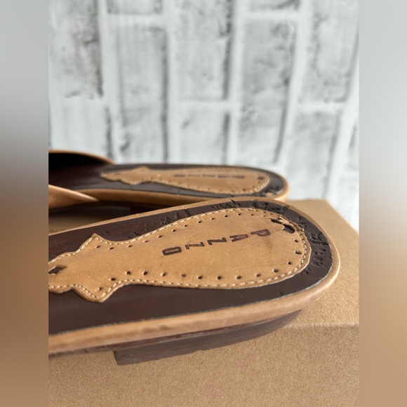 Pazzo Leather Embroidered Flats size 9M - Picture 6 of 9